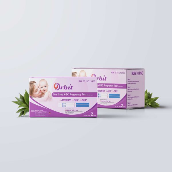 Orbit HCG Pregnancy Test Strips Box