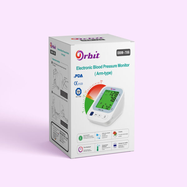 Orbit Blood Pressure Monitor Rechargeable-OBM-786 Try Color