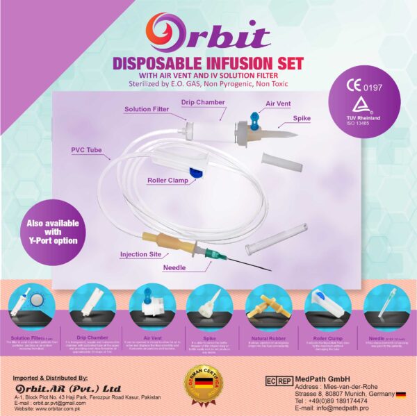 Orbit Disposable Infusion Set English