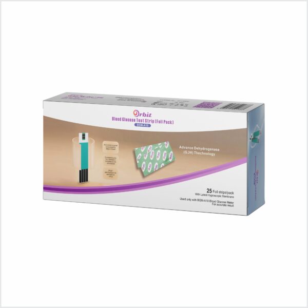 Orbit BGM-A10 Blood Glucose Test Strips